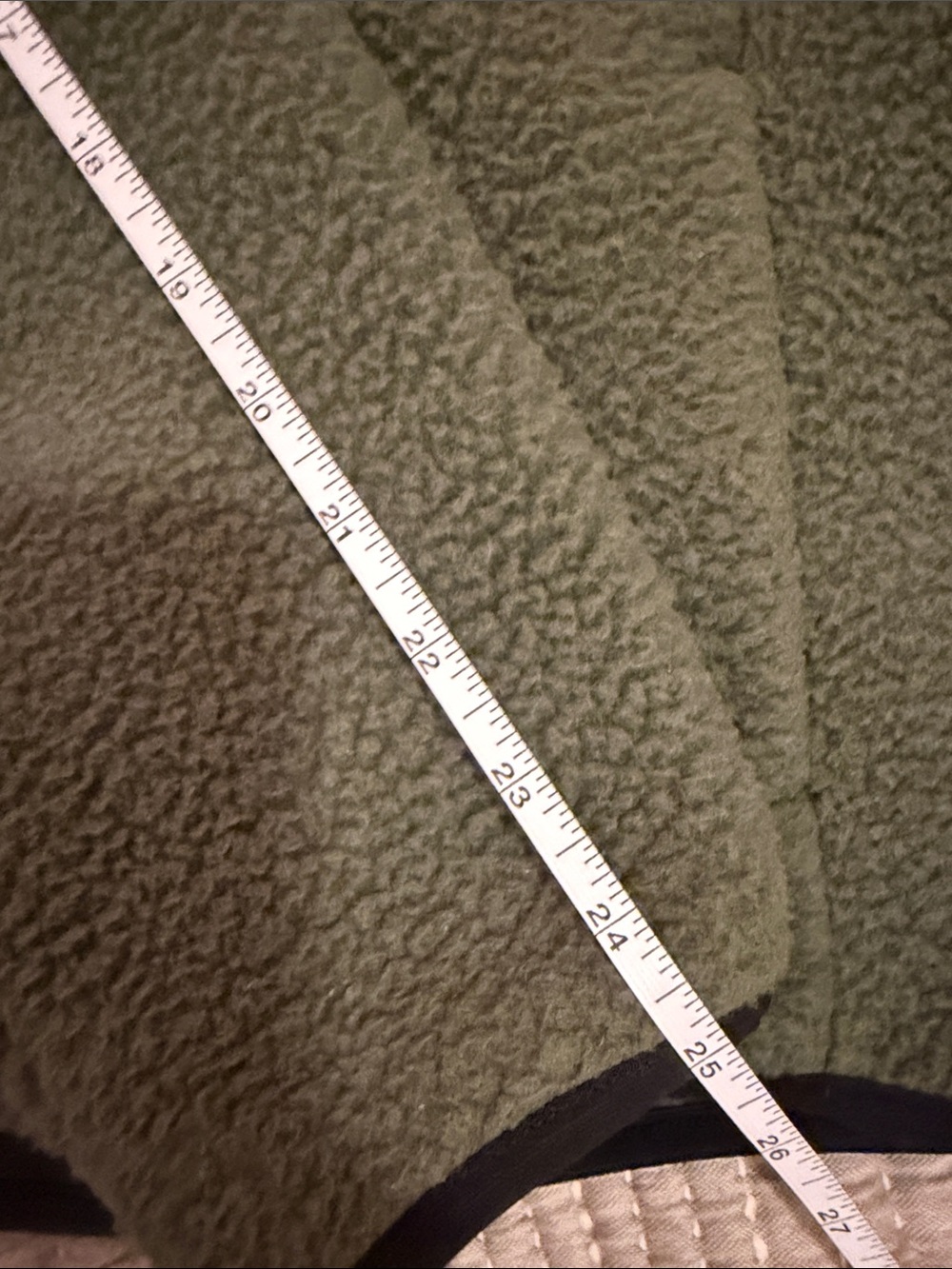 Mountain Hardwear Men’s Olive Green Sherpa Pullover Jacket - Picture 8 of 10